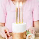 Geburtstagskerzen GOLD von PartyDeco